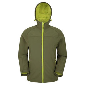 Men's High Quality Waterproof Windbreaker <b>Jacket</b> Outdoor Hooded Softshell Coat Windproof <b>Fleece</b> <b>Lined</b> Zipper Closure for Winter - Product Image 4