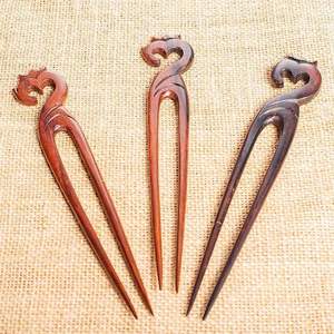 SOFIYA CRAFT Lot de pinces à cheveux vintage en acétate de cellulose, motif insectes et animaux, broche libellule et oiseau - Product Image 5