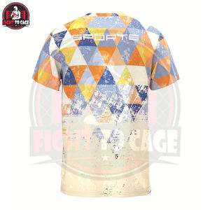 Camiseta Deportiva para Hombre, con Estampado Gráfico, Protección Solar, Manga Corta, Transpirable, Corte Regular, Cuello Redondo, Ecológica - Product Image 2