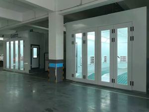 Cabina de pintura automotriz de tamaño personalizado con sistema de calefacción infrarroja de aprobación CE - Product Image 5