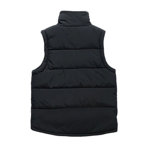 Nouvelle Arrivée Gilet matelassé sans manches pour homme, couleur unie, col montant, chaud, coupe-vent, pour l'hiver - Product Image 2