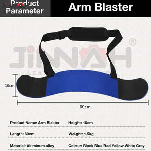 Arm Blaster de Acero Negro para Entrenamiento Muscular, Levantamiento de Pesas y Potencia, Gimnasio, Fitness, Desarrollo de Brazos, Precio Asequible - Product Image 2