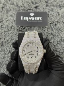 Reloj de Lujo con Moissanita de Cuarzo, Diseño de Espinas, para Fiestas y Bodas, Suministro Directo de Fábrica, Precio desde EE. UU. y Reino Unido, Compra al por Mayor - Product Image 3