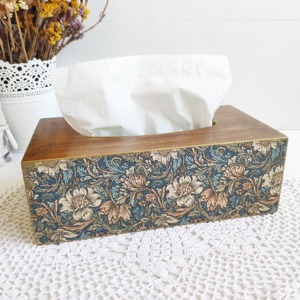 Caja de pañuelos de madera impresa moderna para exportación global, estuche de pañuelos faciales al por mayor para mercados internacionales - Product Image 5