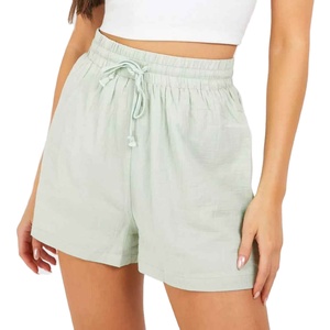 Style Loose <b>Flowy</b> Summer Beach Wear Vibrant Pattern Lightweight Aesthetic Holiday Vacation Apparel Casual <b>Shorts</b> Women - Product Image 1