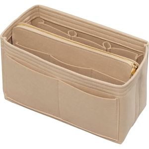 Organizer per Borsa da Donna con Cerniera, Inserto in Feltro e Portachiavi per Gestione Borse - Product Image 1