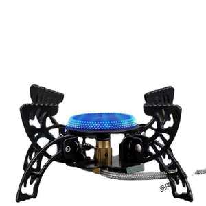 Offre Spéciale Mini cuisinière à gaz pliante portable ultralégère automatique <span class=keywords><strong>pour</strong></span> le camping en plein air, la randonnée et les pique-niques. - Product Image 2