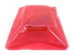 Vente en gros de sacs à poignée en plastique découpés à l'emporte-pièce-Sacs-cadeaux de shopping en plastique PEBD réutilisables et durables de haute qualité - Product Image 2