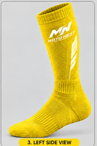 Chaussettes de motocross pour hommes, dernier design 2026, en tissu Spandex/Nylon, respirantes, écologiques, séchage rapide, maintenant en vente en ligne - Product Image 4