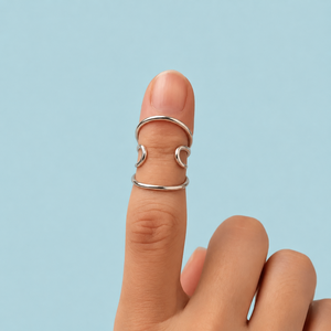 Anillo de Soporte Ajustable de Latón Estilo Bohemia para Dedos con Artritis, Alivio del Dolor, Estabilizador de Articulaciones EDS, Diseño Cisne - Product Image 2