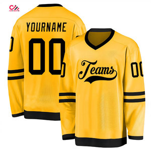 Best Selling Customized Men and Youth Ice Hockey Jersey Latest Style with OEM Team <b>Name</b> Design for Hockey Fans Custom - Product Image 4