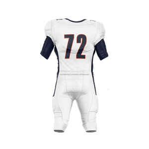 Uniformes de Fútbol Americano Personalizados OEM, Unisex, Tallas Grandes, Conjunto Corto, Nuevo Diseño, Impresión Personalizada, Económicos y Transpirables - Product Image 2