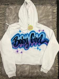 เสื้อฮู้ดครอปฤดูหนาวแบบปรับแต่งได้สำหรับผู้หญิง |   บริการจัดหาแบบ ODM |   ผ้าฟลีซฝ้ายแท้ 100% |   ตัวเลือกโลโก้ด้านหน้า |   เสื้อฮู้ดครอปสีขาว - Product Image 6