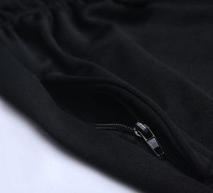 Ensemble de survêtement deux pièces pour homme en polaire technique polyester, avec sweat à capuche zippé et pantalon de jogging, personnalisable, nouveau - Product Image 6
