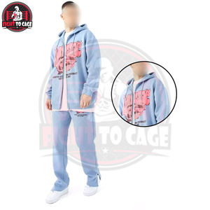 Survêtements pour hommes style évasé, nouvelle collection 2026, couleur bleue, meilleur fournisseur, matériau de qualité supérieure, vêtements de mode masculins - Product Image 6