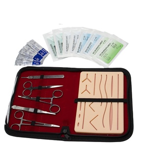 Kit de Práctica de Sutura Manual de Acero Inoxidable de Primera Calidad, Modelo de Entrenamiento de Sutura de Heridas, Reutilizable, para Educación Médica y Entrenamiento Quirúrgico - Product Image 6