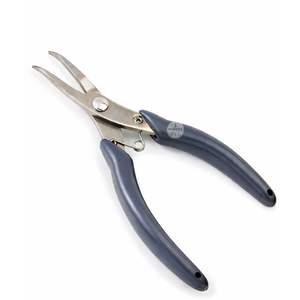 LUMINEX IMPEX <b>Bent</b> <b>Nose</b> <b>Pliers</b> Fine Non-Serrated Tips Jewelry Making Beading Crafting Jewelry Plating Lightweight Stainless - Product Image 1
