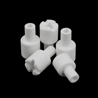 Isolateur en céramique d'alumine BNC, manchon isolant de forme spéciale de précision personnalisé, connecteur coaxial RF, pièces en céramique ZG PRECISION