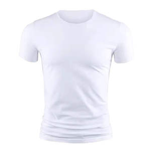 Camisetas Deportivas de Compresión para Hombre, de Alta Calidad, Corte Ajustado, Tejidas, de Manga Corta, Secado Rápido y Transpirables - Product Image 2