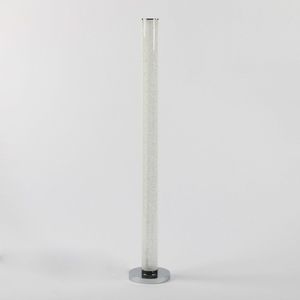 49 \ "LED illuminato bianco cristallo sabbia rocce lampada da terra colonna - Product Image 4