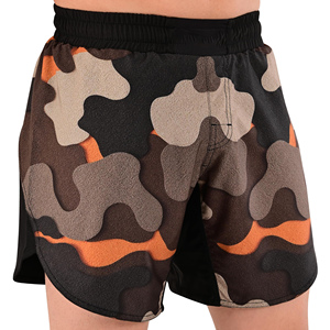 Men MMA Shorts Print <b>Elastic</b> Waist Gym Training Kickboxing Lightweight Quick Dry Colorful Top top mens mma martial arts - Product Image 1