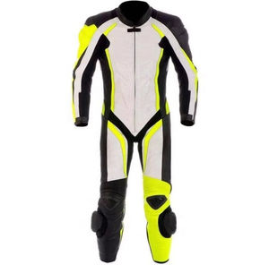 Combinaison en cuir pour motards OEM tendance, respirante, imperméable, de haute qualité, veste et pantalon de course, couleurs personnalisées - Product Image 5