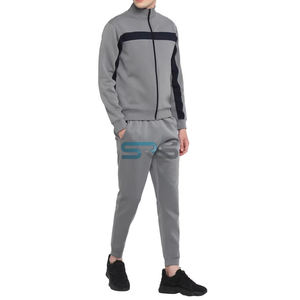 Survêtements d'hiver à capuche 100 % coton épais, personnalisables avec logo brodé, de haute qualité, décontractés, sportifs, design uni, vente en gros - Product Image 3