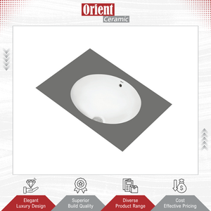 Nuevo Producto en Stock, Lavabo de Cerámica Blanco de Alta Calidad Hecho en India, Lavabo de Sobremesa para Uso Doméstico y Hotelero - Product Image 3
