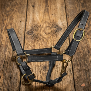 Harnais de cheval 100% cuir véritable de haute qualité, design anatomique, rembourrage doux, boucles en laiton, entièrement personnalisable - Product Image 5