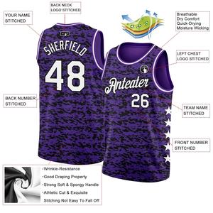 Custom Basketball Game Jersey Lightweight Soft Material Courtwear Sleeveless Performance Sports Top for Team Training - Product Image 4