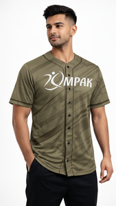 Camiseta deportiva moderna de béisbol para hombre, diseñada con estampado por sublimación en toda la prenda. - Product Image 3
