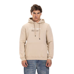 Sweat-shirts à capuche personnalisés en coton 100% de haute qualité, à manches longues, en polaire d'hiver, avec poche, imprimés, pour hommes, décontractés, respirants - Product Image 1