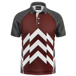 Venta al por mayor de impresión por sublimación personalizada patrón sólido Jersey ropa deportiva para hombres y mujeres para Polos-OEM/ODM - Product Image 3