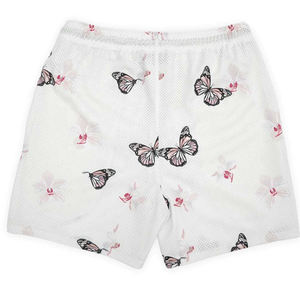 Plain Embroidered Breathable Quick-Dry Double Mesh 100% Polyester Sports Basketball Uniform Men's <b>Shorts</b> - Product Image 2