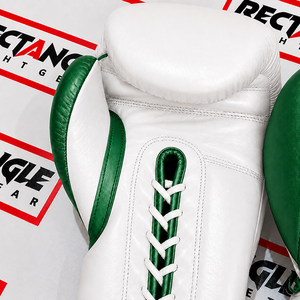 Gants de combat rectangulaires en cuir durable, pour entraînement de boxe, avec support de poignet à lacets, équipement professionnel pour boxeurs - Product Image 5