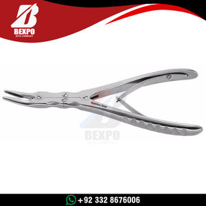 Pinzas Quirúrgicas Manuales Beyer para Hueso, 2mm 15cm, Doble Acción, Curvas, Acero Inoxidable Alemán, Certificación CE - Product Image 5