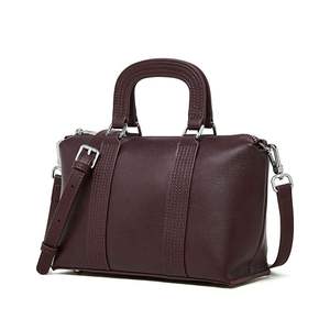 Bolso de Hombro de Cuero Genuino Retro de Moda 2026, Bolso Tipo Satchel para Mujer, Versátil, Impermeable y Ecológico - Product Image 1