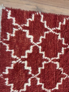 Elegante Alfombra de Lana Hecha a Mano Estilo Marroquí, Alfombra Premium para Decoración Moderna del Hogar - Product Image 6