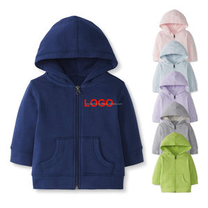 Sudadera con Capucha Completa para Niños 2025, Color Verde Bosque, con Bolsillos, Ligera y Transpirable, Perfecta como Sudadera con Capucha y Cremallera - Product Image 1