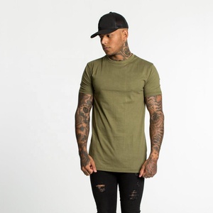 T-shirt de sport pour homme avec logo personnalisé, tissu extensible pour la musculation et les vêtements de sport décontractés - Product Image 3