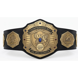 Ceintures de championnat haut de gamme, ceintures sportives personnalisées, logo personnalisé, OEM, ODM, fournisseur direct d'usine, vente en gros - Product Image 1