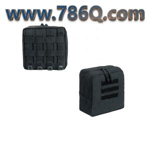 POUCHES Tactix Series 6x6 Utility Pouch <b>Black</b> <b>Bags</b> Duty Tactical Gear <b>Small</b> Fanny Pouch - Product Image 1