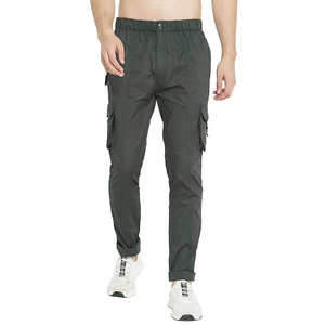 กางเกงคาร์โก้ผ้าแคนวาสลำลองสำหรับผู้ชาย ทรงปกติ ทรงตรง สไตล์สตรีท  สีสันปรับแต่งได้ คุณภาพสูง บริการ OEM ขายส่ง - Product Image 1