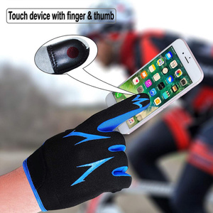 Cycling Gloves Touchscreen Breathable Mountain Bike Road Anti <b>Slip</b> Padded Bicycle Gloves Full Finger Biking Shock Absorbing - Product Image 3