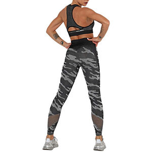 Ropa de Yoga para Mujer, Ropa Deportiva, Conjunto Deportivo sin Costuras, Conjunto de Ropa Deportiva de Alta Calidad, Conjunto de Ropa Deportiva Activa para Mujer - Product Image 4