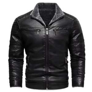 Wholesale Men <b>Genuine</b> <b>Leather</b> <b>Jacket</b> Premium Sheep Skin Custom Design OEM Logo High Quality Winter Fashion Durable <b>Jacket</b> - Product Image 6