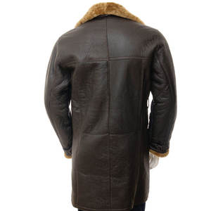 Comfortable Stylish Genuine Leather <b>Jacket</b> <b>Men</b> High Quality Custom Full Sleeve Winter Waterproof Breathable Outdoor High Street - Product Image 2