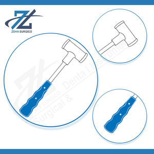 Ensemble d'instruments chirurgicaux ZOHA SURGICO de haute qualité, manche en acétal bleu 275 mm, acier inoxydable chirurgical certifié CE, chirurgie générale - Product Image 4
