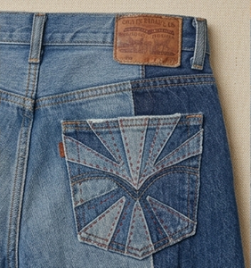 Jupe longue en jean taille haute pour femme, coupe trapèze, couleur unie, boutonnée sur le devant, décontractée, coupe ample, en tissu de coton délavé, style printemps - Product Image 6