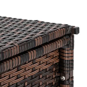 Pratica Cassetta Portaoggetti da Esterno a Singolo Ripiano, Sfumata Marrone, Semplice e Facile da Usare per Attrezzi - Product Image 2